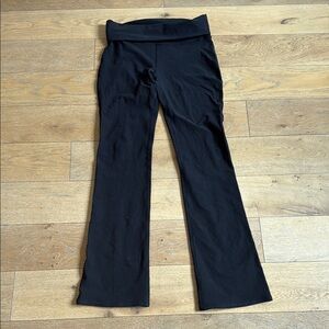 Alo Fold Over Waist Flare Leggings